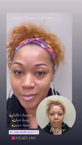 Eyebrow Tattoo result by LeAna Brows Beauty 8 in Chicago, IL