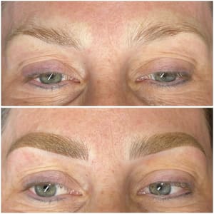 Eyebrow Tattoo result by LeBlanc Artistry in Bountiful, UT