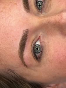 Eyebrow Tattoo result by LeBlanc Artistry in Bountiful, UT