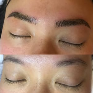 Eyebrow Tattoo result by Leblanc Facial Spa, Microblading, Scalp micropigmentation in Walnut Creek, CA