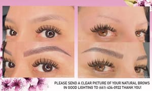 Eyebrow Tattoo result by Lei Beauty Microblading & Body Art in Lancaster, CA