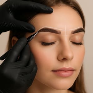 Eyebrow Tattoo result by Leidy Sabogal International Delux Studio in Jacksonville, FL