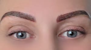 Eyebrow Tattoo result by Leila Beauty in Medford, OR