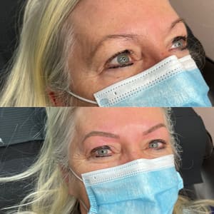 Eyebrow Tattoo result by Leilani Esthetics in Greeley, CO