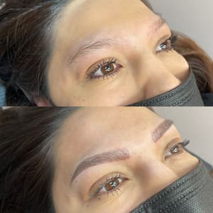 Eyebrow Tattoo result by Leilani Esthetics in Greeley, CO