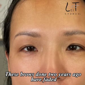 Eyebrow Tattoo result by Leit Design Studio -Permanent Makeup/Graphic Design in Ambler, PA