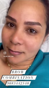 Eyebrow Tattoo result by Leja's Chic Club in Linden, NJ