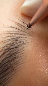 Eyebrow Tattoo result by Leja's Chic Club in Linden, NJ