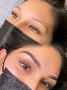 Eyebrow Tattoo result by LeLux PMU Studio in San Diego, CA