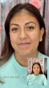 Eyebrow Tattoo result by Lena's Brows Studio - Eyebrow Lash Microblading Fairview Texas in Fairview, TX