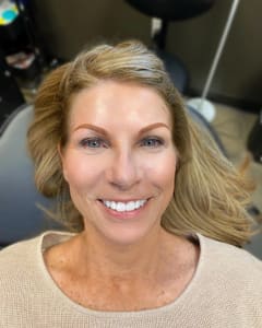 Eyebrow Tattoo result by Leslie Dearly Beauty in Toledo, OH