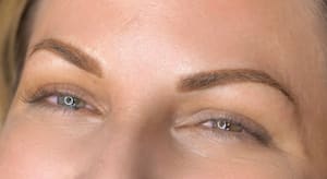Eyebrow Tattoo result by Leslie Dearly Beauty in Toledo, OH