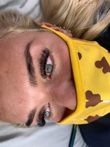 Eyebrow Tattoo result by Let’s Get Lavish in Addison, TX