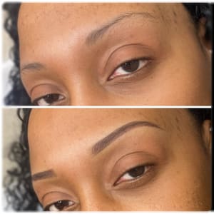 Eyebrow Tattoo result by Letriceskinbeauty in Dunellen, NJ
