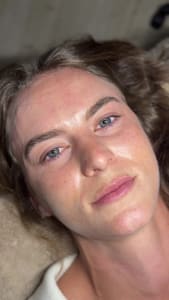 Eyebrow Tattoo result by Leu Lux Esthetics in Oceanside, CA