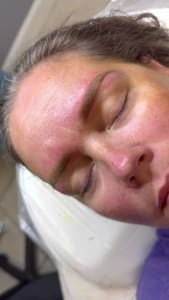 Eyebrow Tattoo result by Élevé Beauty By Marta Inc in Venice, FL