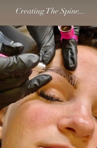 Eyebrow Tattoo result by LevelUp Beauty Bar in Mckinney, TX
