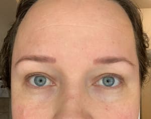 Eyebrow Tattoo result by LevelUp Beauty Bar in Mckinney, TX