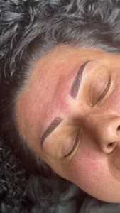 Eyebrow Tattoo result by Lex Inks in Odessa, TX