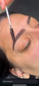 Eyebrow Tattoo result by Lex Inks in Odessa, TX