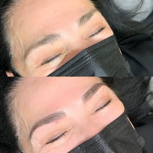 Eyebrow Tattoo result by Lexi Permanent Makeup in Laredo, TX