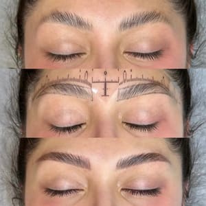 Eyebrow Tattoo result by Lexi Permanent Makeup in Laredo, TX