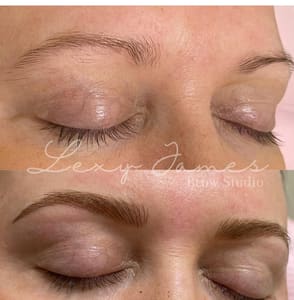 Eyebrow Tattoo result by Lexy James Brow Studio in Palm Beach Gardens, FL