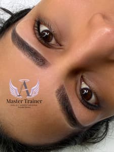 Eyebrow Tattoo result by Ley's Beauty in Raleigh, NC
