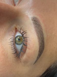 Eyebrow Tattoo result by Leylah’s Beauty Box in Chino, CA
