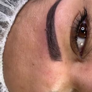 Eyebrow Tattoo result by Leylah’s Beauty Box in Chino, CA