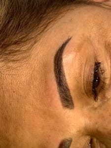 Eyebrow Tattoo result by Leylah’s Beauty Box in Chino, CA