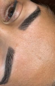 Eyebrow Tattoo result by LH Beauty Center in Carrollton, TX