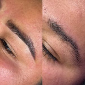Eyebrow Tattoo result by LH Beauty Center in Carrollton, TX