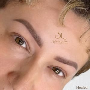 Eyebrow Tattoo result by Lichter Permanent Makeup Studio & Academy in Denville, NJ