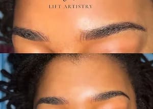 Eyebrow Tattoo result by Lift Artistry in Bowie, MD