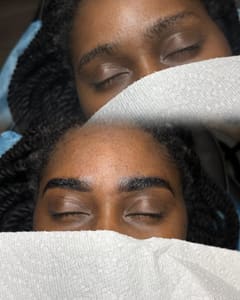 Eyebrow Tattoo result by Lift Artistry in Bowie, MD