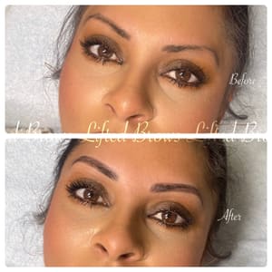Eyebrow Tattoo result by LiftedBrows in San Diego, CA