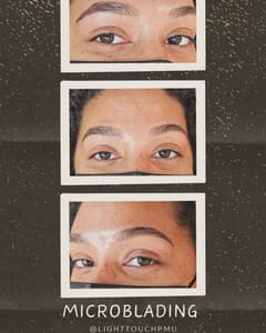 Eyebrow Tattoo result by Light Touch Permanent Makeup in Johnston, RI