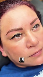 Eyebrow Tattoo result by Lila Studio in Hendersonville, NC