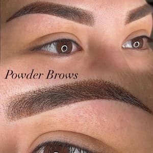 Eyebrow Tattoo result by Lila Studio in Hendersonville, NC