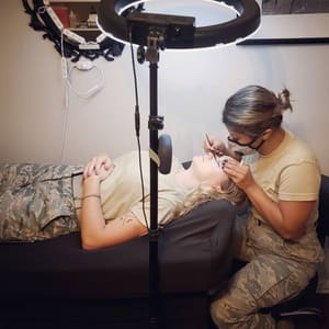 Eyebrow Tattoo result by Lilac Lash And Beauty in Columbia, MD