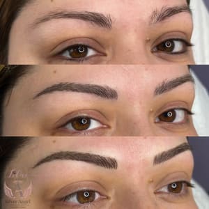 Eyebrow Tattoo result by Lilac Lash And Beauty in Columbia, MD
