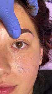 Eyebrow Tattoo result by Lilac Lash And Beauty in Columbia, MD