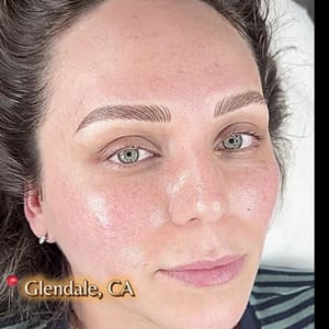 Eyebrow Tattoo result by Liliana Beauty Ink PMU in Glendale, CA