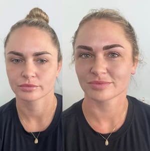Eyebrow Tattoo result by Liliana Beauty Ink PMU in Glendale, CA