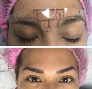 Eyebrow Tattoo result by Lily Cosmetics/Microblading/Makeup/Threading in Mission, TX