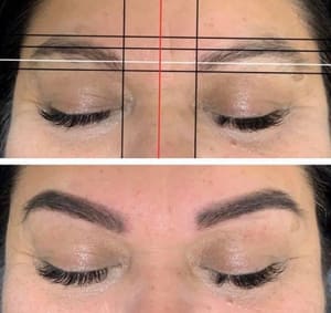 Eyebrow Tattoo result by Lily Cosmetics/Microblading/Makeup/Threading in Mission, TX