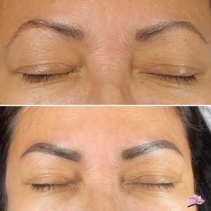Eyebrow Tattoo result by Lily The Pink Permanent Makeup LA in Los Angeles, CA