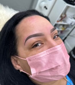 Eyebrow Tattoo result by Limitless Beauty in Hazleton, PA