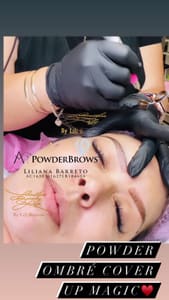 Eyebrow Tattoo result by Limitless Beauty Life Skin Lash & Brow Studio in San Diego, CA